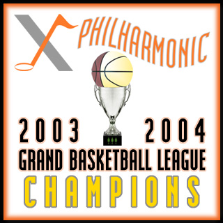 X-Philharmonic 2003-2004 Championship Banner