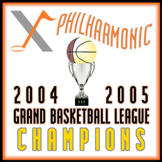 X-Philharmonic 2004-2005 Championship Banner